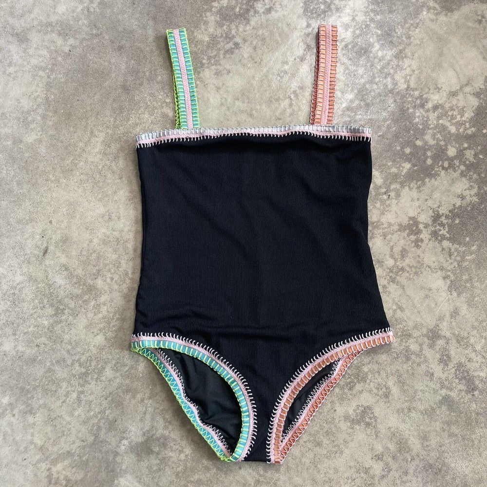 Platinum Swimwear Inspired by Solange Ferrarini One Piece Womens‎ Medium Black